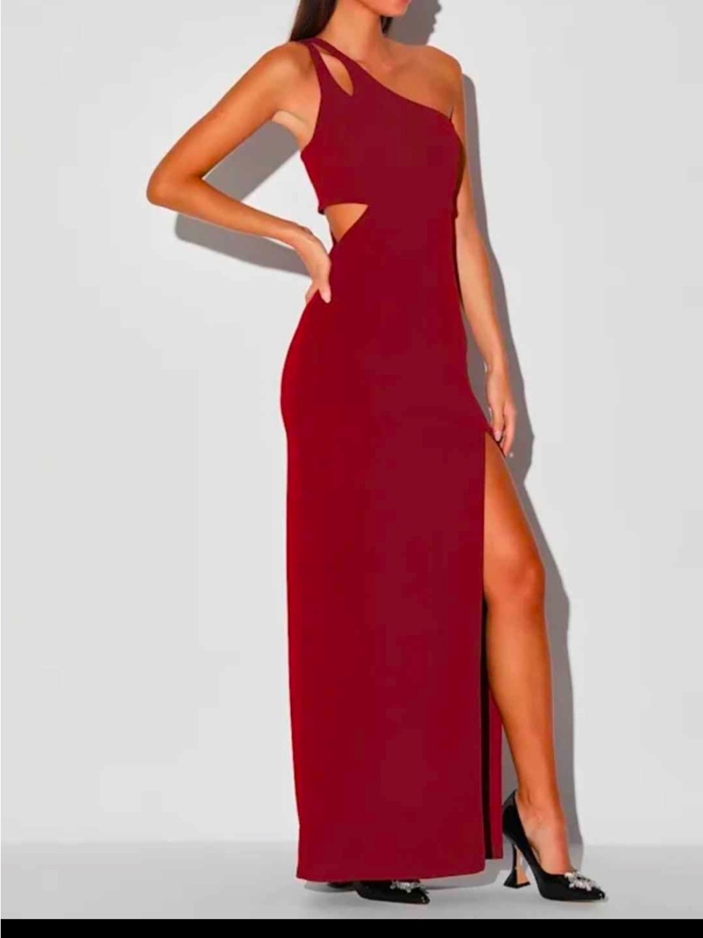 Lulus maxi dress, like new